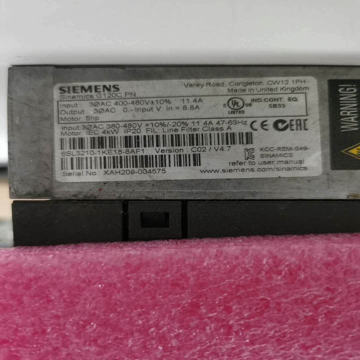 询价6SL3210-1KE18-8AF16SL3210-1K