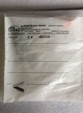 全新IFM易福门IGS207实物拍摄现货*--议价商品