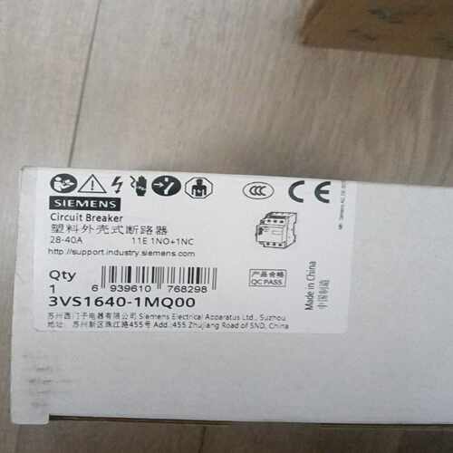 咨询-断路器3VS1640-1MQ00保证