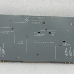 Rohde  Schwarz A6 840.3008.04 Ausgabestufe Schneller Versand