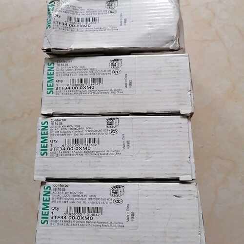 接触器 3TF3400-0XM0  AC220V  共~询价