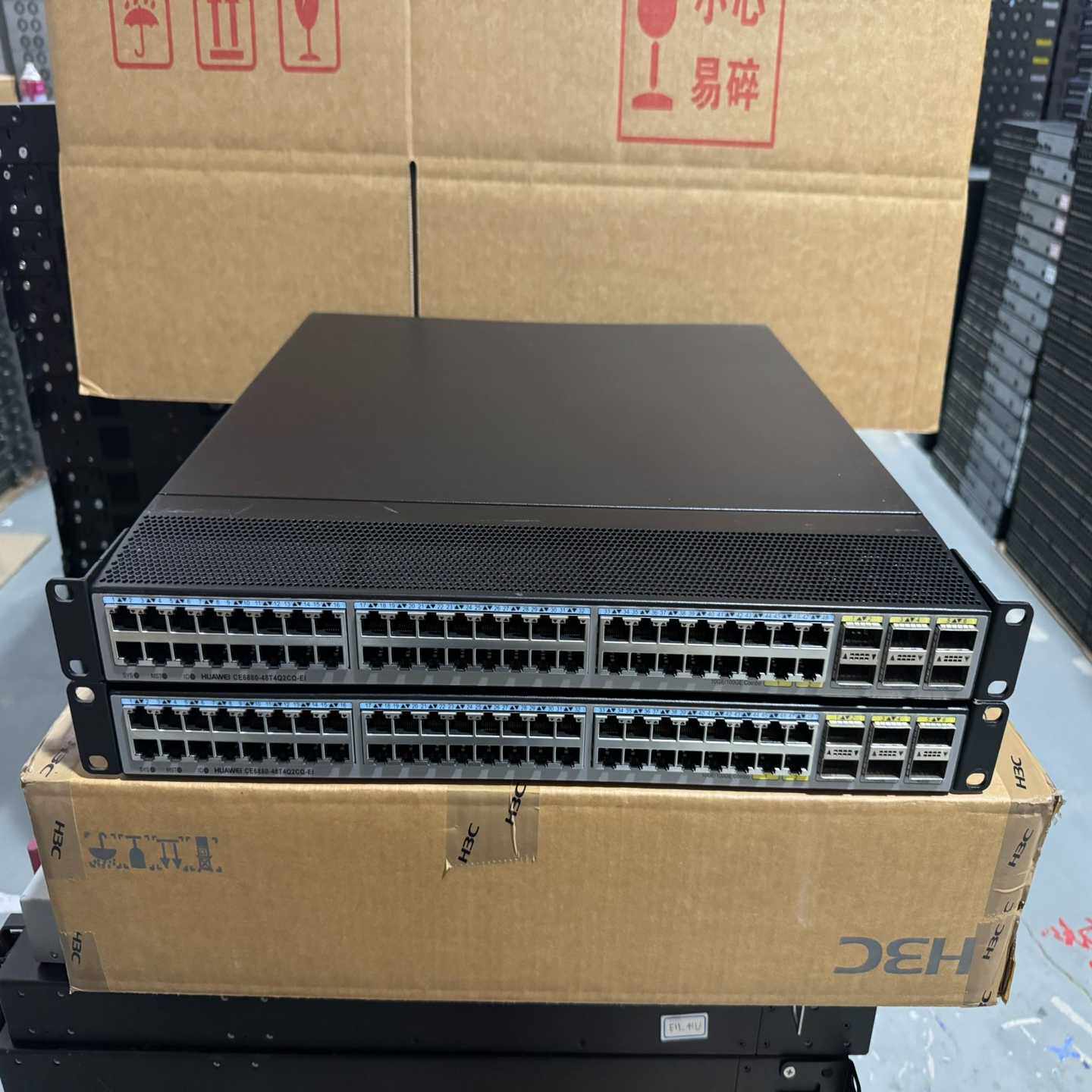 询价华为CE6880-48T4Q2CQ-EI48口万兆电口