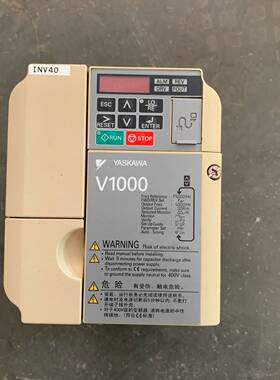 CIMR-VB4A0004BBA拆机安川变频器，成色如图，需一议价商品