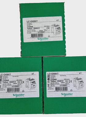 SCHNEIDER ELECTRIC LC1D09V7 CONTACTOR TESYS 034912 400VCA 4k