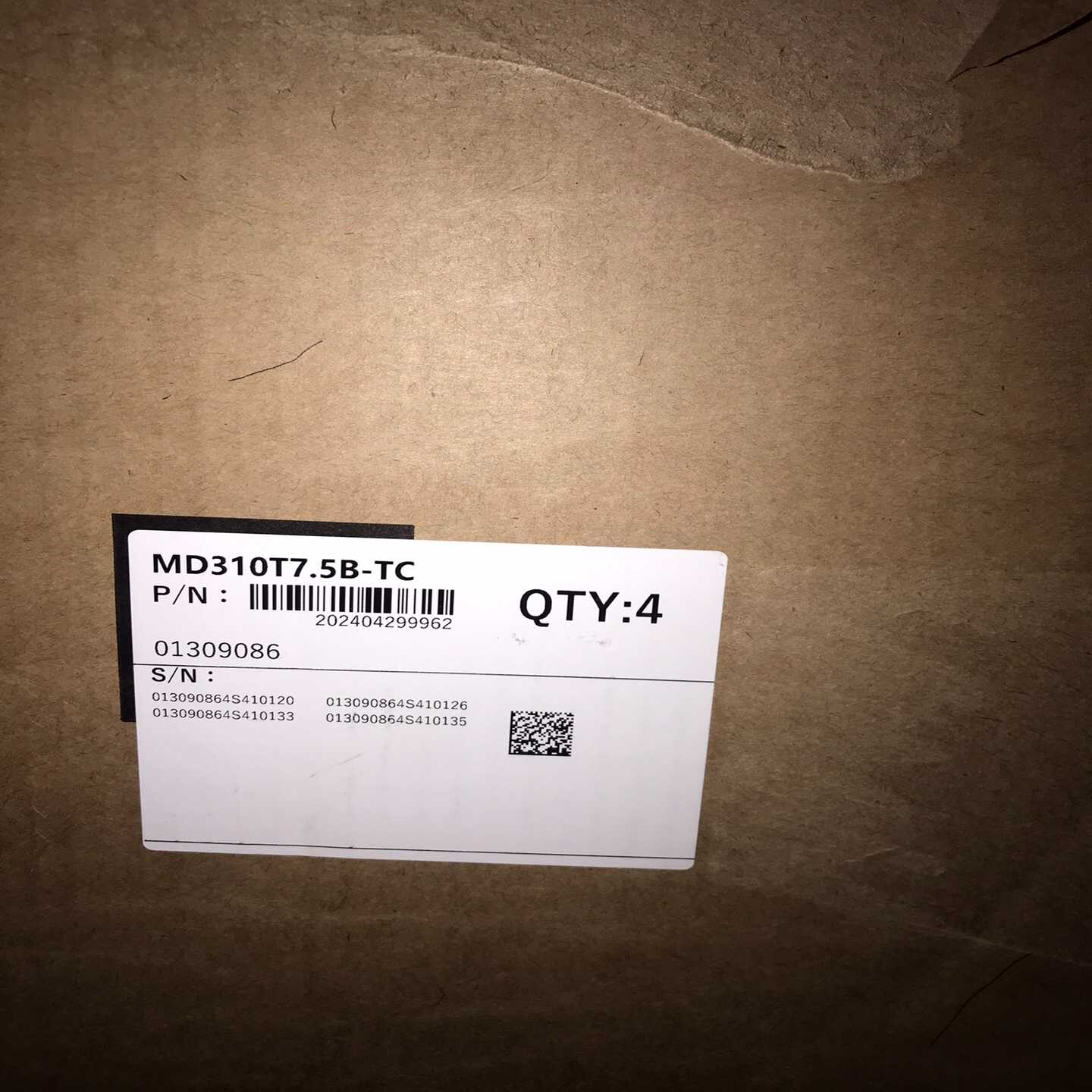 汇川变频器MD310T7.5B-TC询价