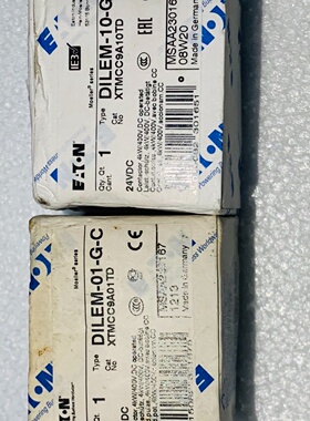议价德国伊顿EATON接触器DILEM01GC