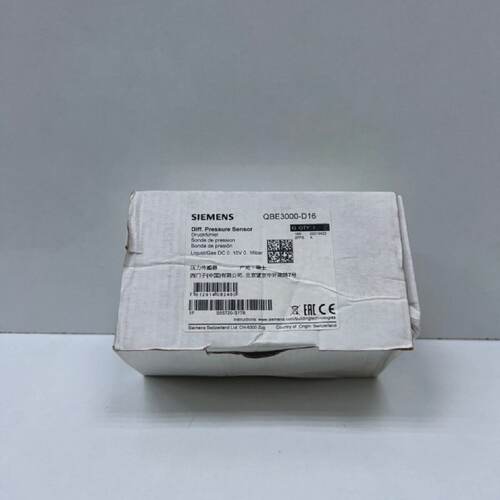 SIENENS QBE3000D16 S55720S178 Differential pressure sensor
