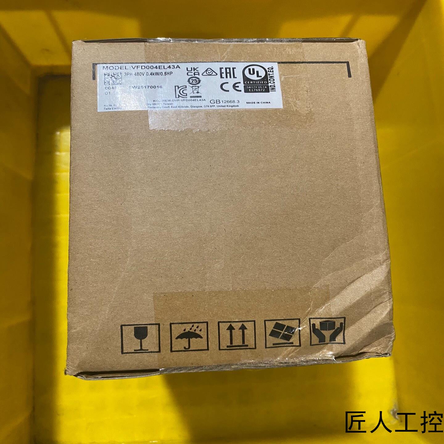 台达变频器型号VFD004EL34A包原装正品全新未开议价商品