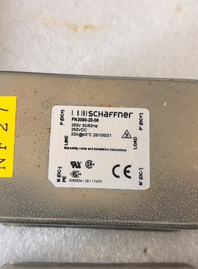 议价schaffner夏弗纳电源滤波器型号FN20902议价