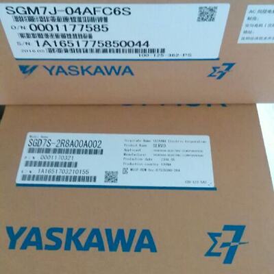 议价SGM7G-1EAFC61/SGD7S-780A10A002原装安川伺服套装全新质保一