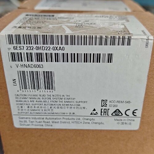 6es7232-0hd22-0xa0   西门子模块，全新原-议价