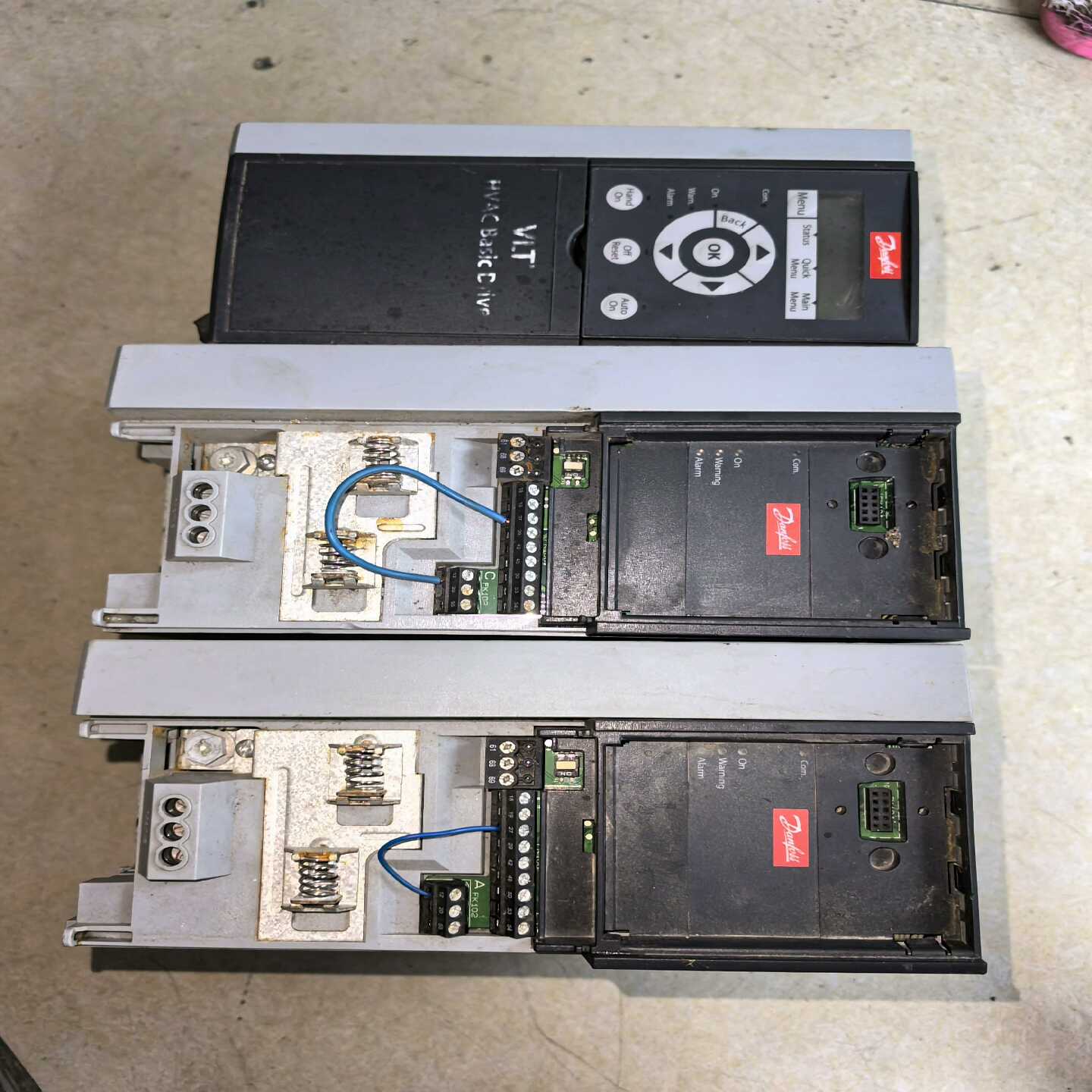 议价丹佛斯变频器实物拍摄功能包好kw80v1台5