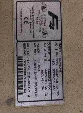 德国KEBF4变频器11KW三相380V--议价商品