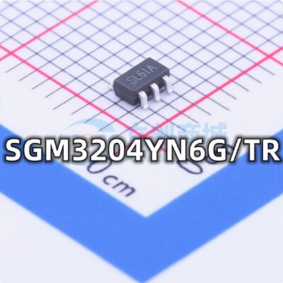 全新原装 SGM3204YN6G/TR 封装SOT23-6 电荷泵DC/DC转换器IC芯片