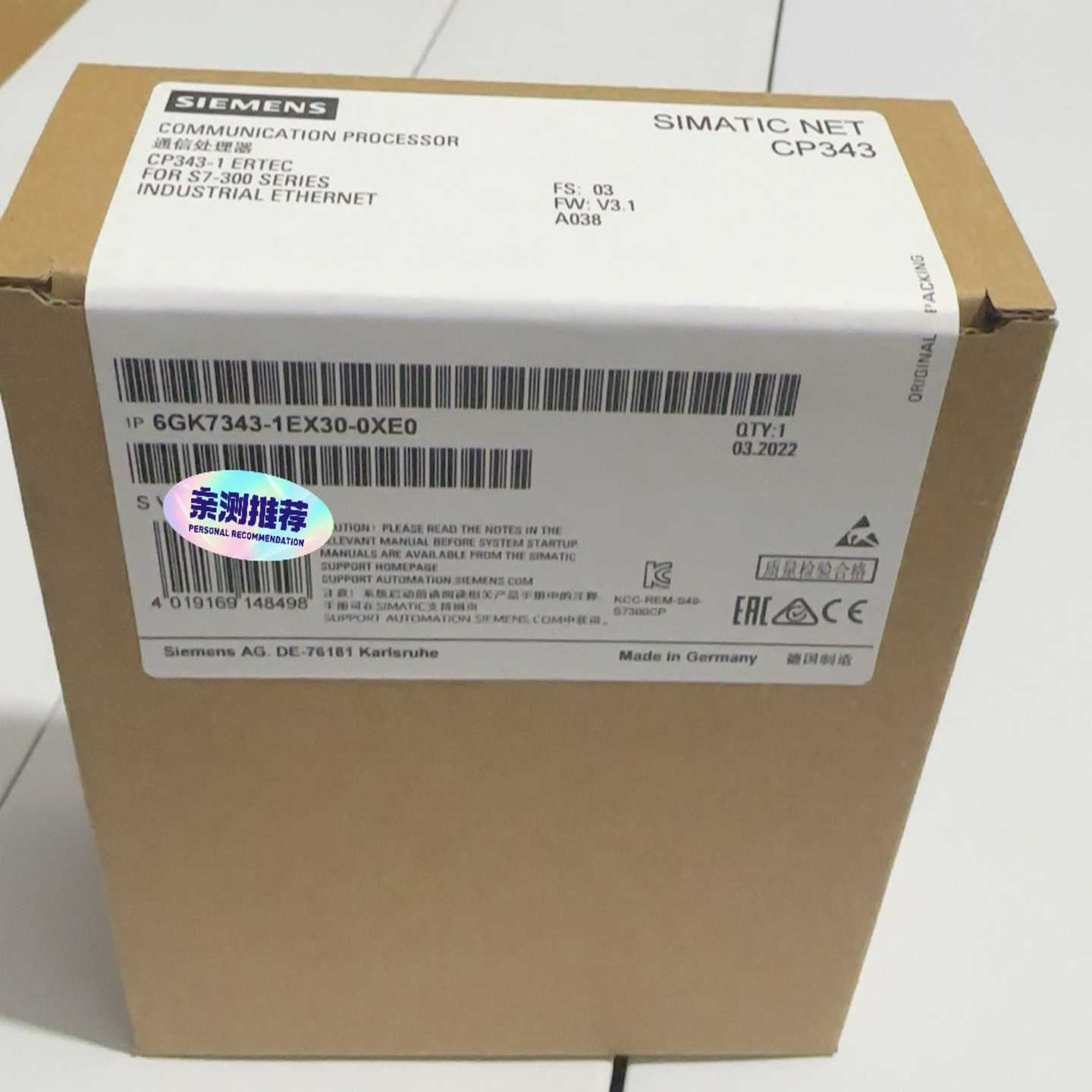 【议价】6GK7343-1EX30-0XE06GK7343-1适用