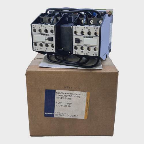 西门子3TD42100CM0Sttzwendeschalter220V50Hz2polig600V交流电7k