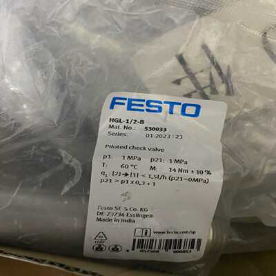 （议价）FESTO费斯托止回阀530033HGL-1/2-B