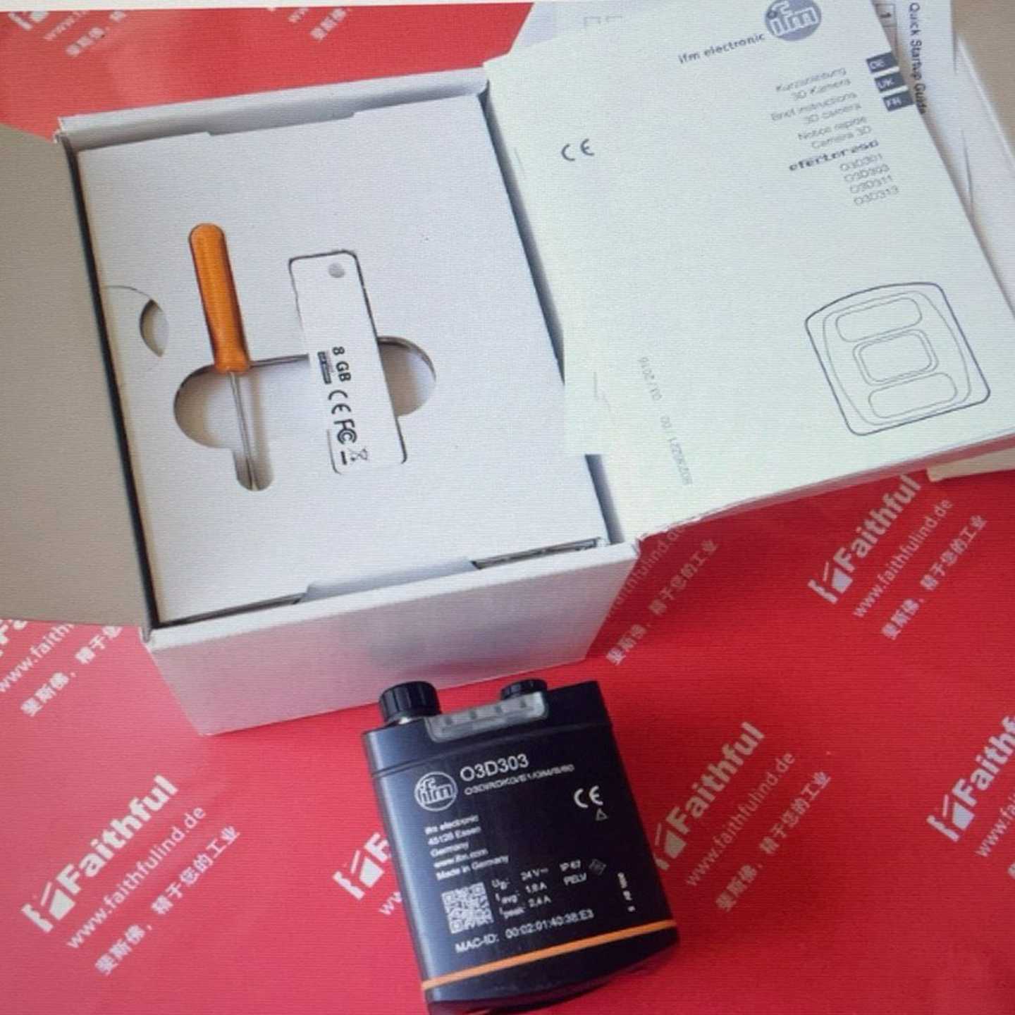 IFMO3D303易福门3D物体识别传感器O3DI询价