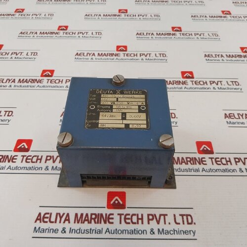 寻Deuta Werke BWS2MYA890924 Control Module 500VA 250V 4A