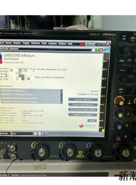 是德科技UXR0334B示波器99新选件齐全议价商品