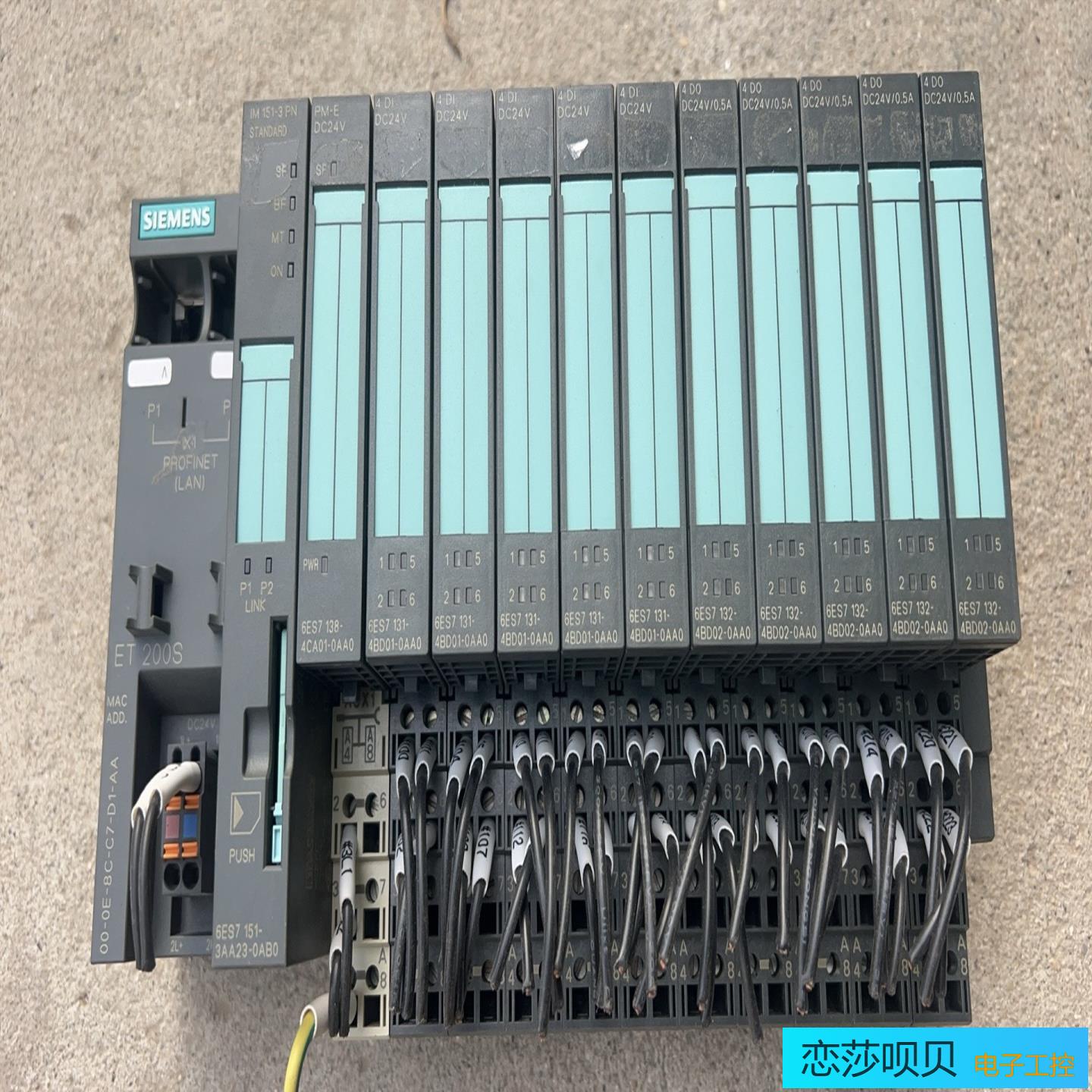 ET200S PLC模块一套型号6ES7 151-3