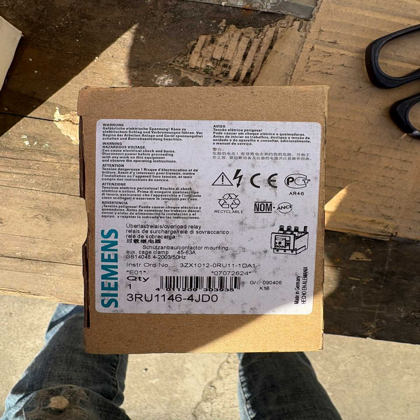 热过载继电器3RU1146-4JD0、控制电流45-6询价