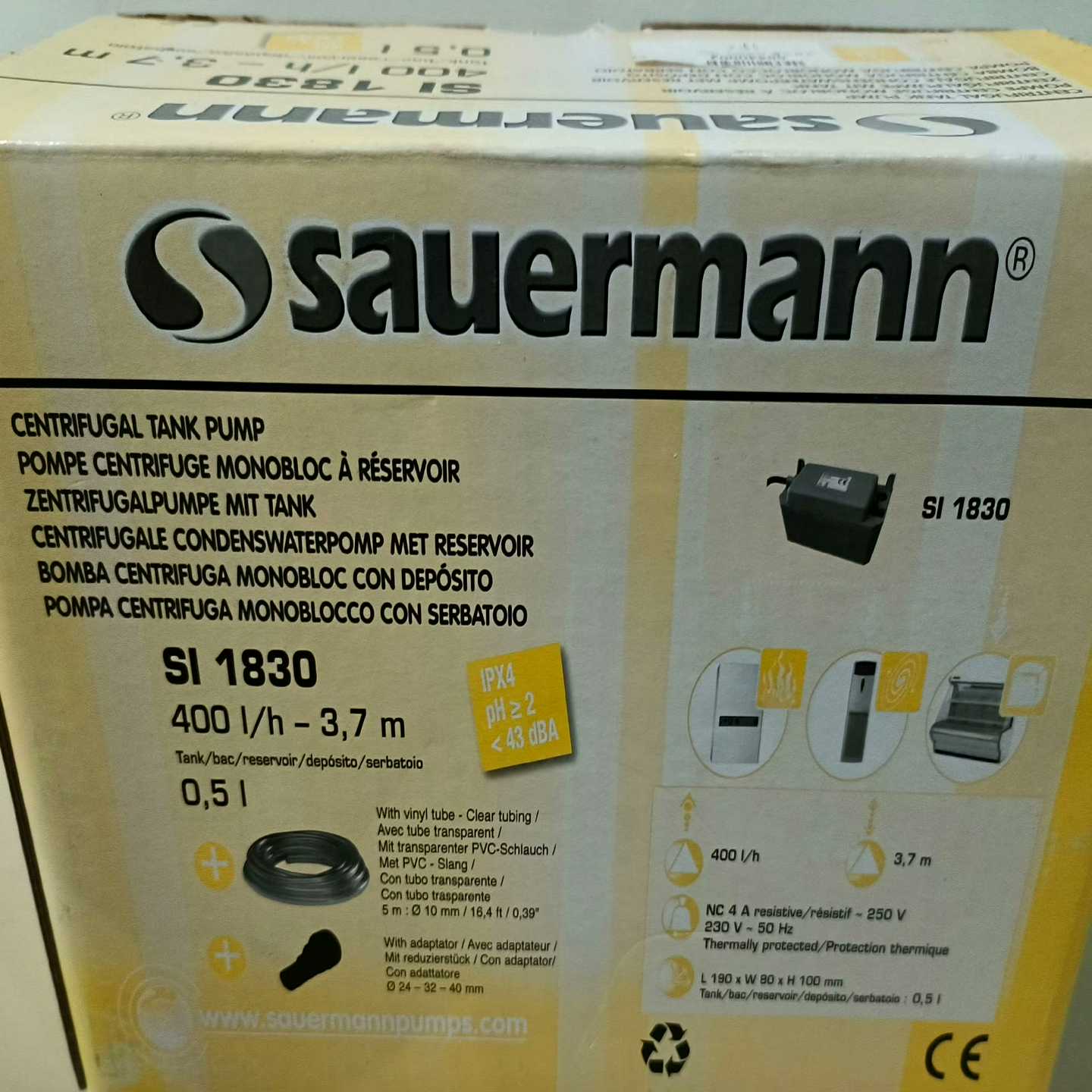 询~Sauermann，排水泵，型号SL1830  32