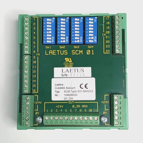 Laetus SCM TypA SV1.6HV3.0 109836020 DC 24V