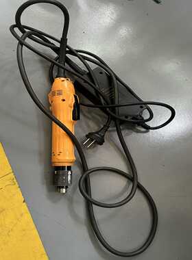 （议价）奇力速电批，橙色机身，带电源线，功能完好。适合DIY维