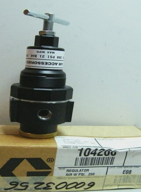 GRACO104266REGULATORAIRWPSI30021barPneumatikVentil