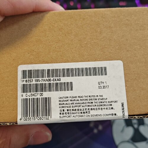 【询价】6es7195-7ha00-0xa0 模块，没