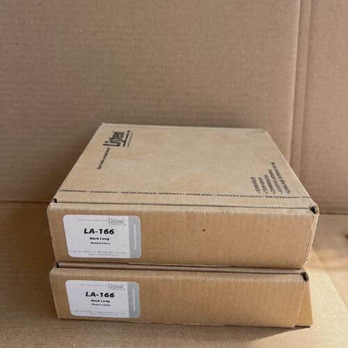 EUC Listen Technologies LA166 NECK LOOP Transmitter Lot 2 pc