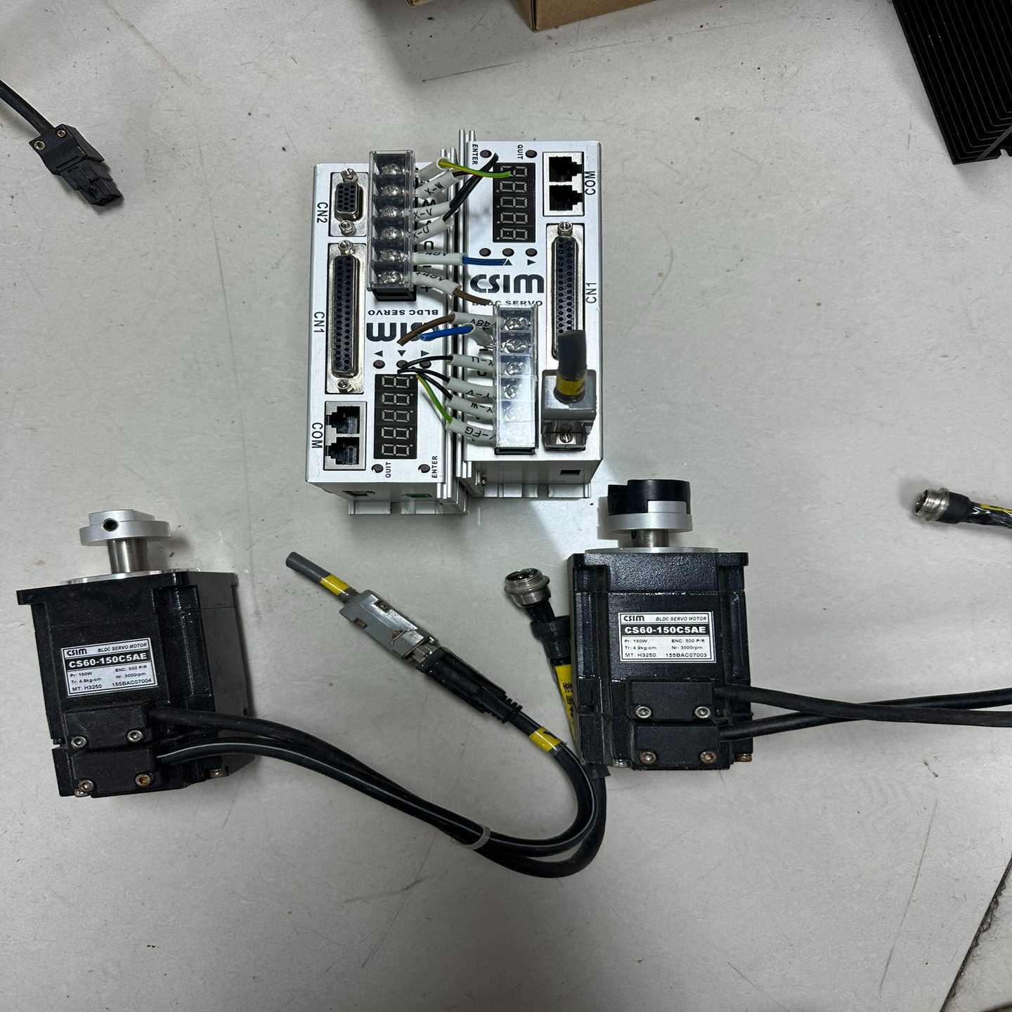 咨询-CSIM驱动器套装，BLDCSERVO，电机型号CS60-