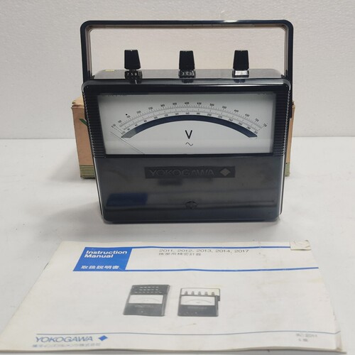 YokogawaPortable300/750vVoltmeter2019-1976AE1098YAS19