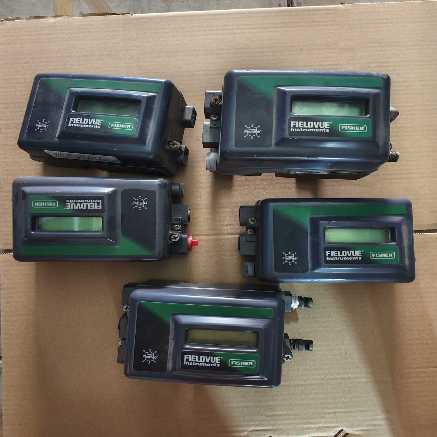 费希尔阀门定位器DVC2000，二手实物图拍摄一起五台功能包-议价