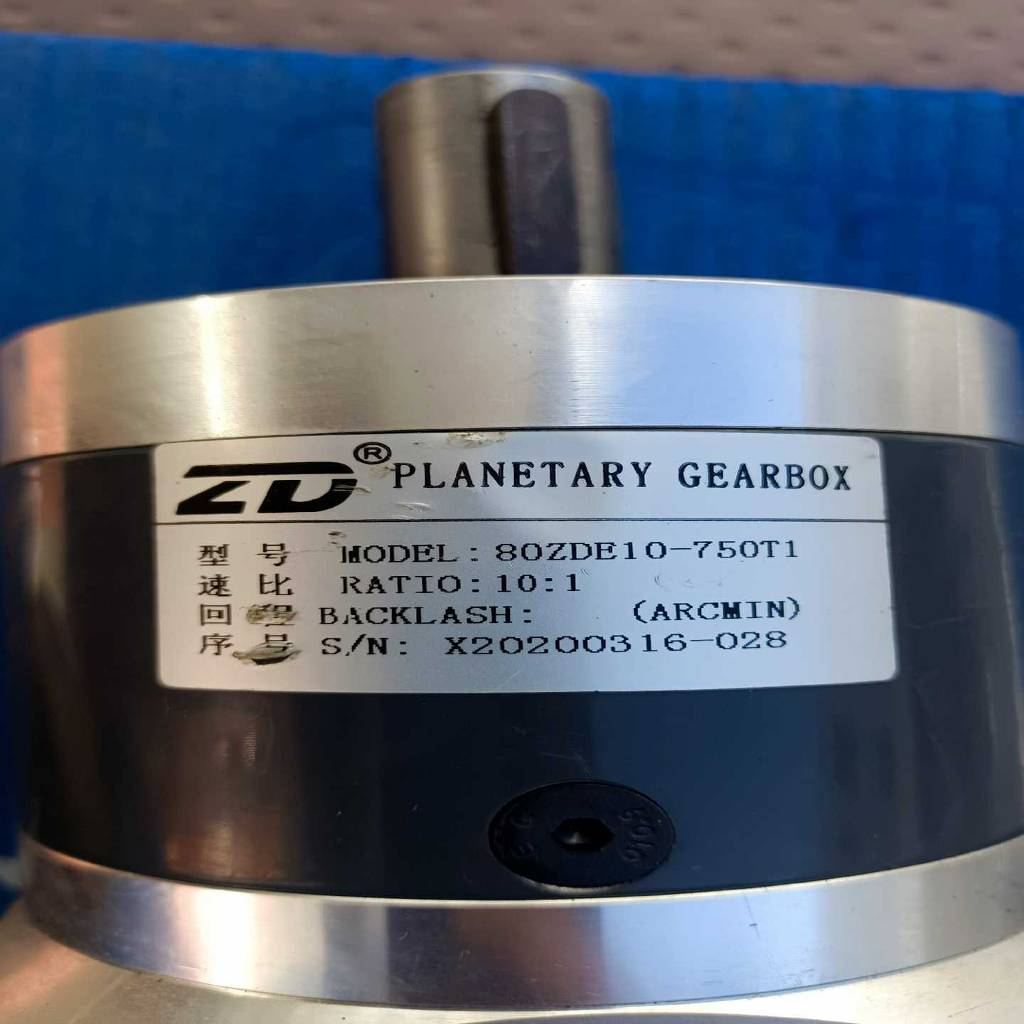 议价减速机型号:MODEL:80ZE10-750T1
