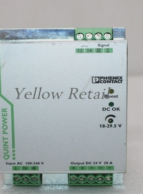 PHOENIXCONTACTQUINT-PS/1AC/24DC/20DINRAIL电源供应装置2