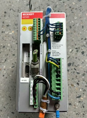 【议价】BECKHOFF倍福AX2503B750伺服驱动器现