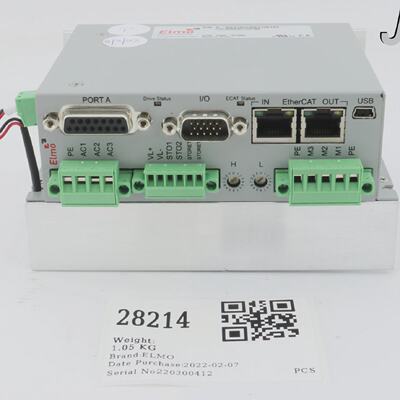 28214 ELMO SERVO CONTROLLER AMAT 108001353 PARTS GBAS10230FE