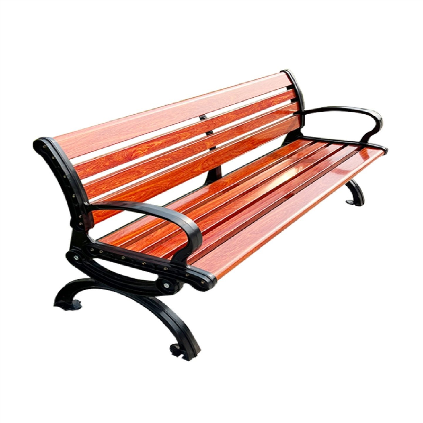 不锈钢公园椅户外长椅防腐木实木靠背凳子室外庭院休闲座椅长条凳,五金/工具,电力变压器,淘宝优惠券,粉丝福利购,淘宝优惠卷