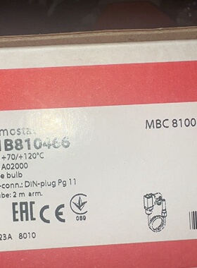 寻IDanfoss丹佛斯温度开关型号MBC8100编号061
