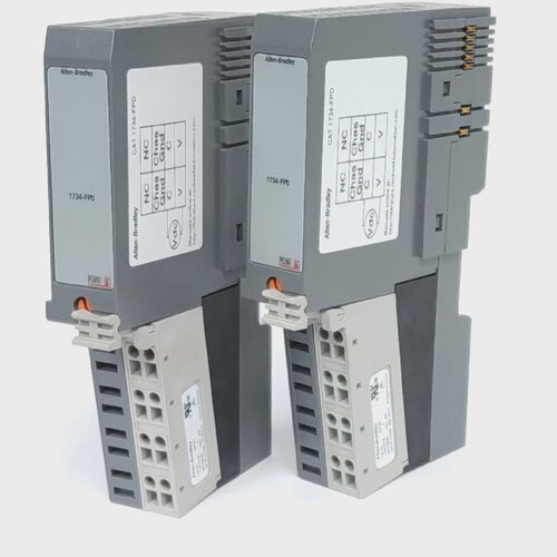 LOT OF 2 ALLEN BRADLEY 1734FPD SER. B FIELD POWER DISTRIBUTO