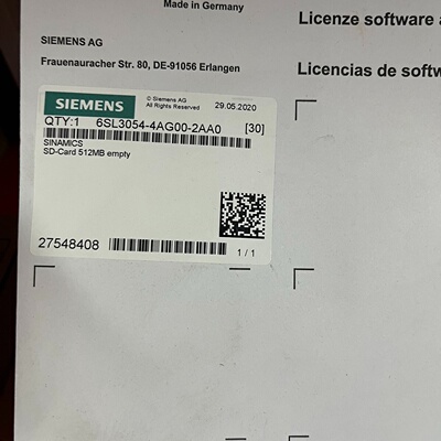 西门子全新原装6SL30544AG002AA0议价
