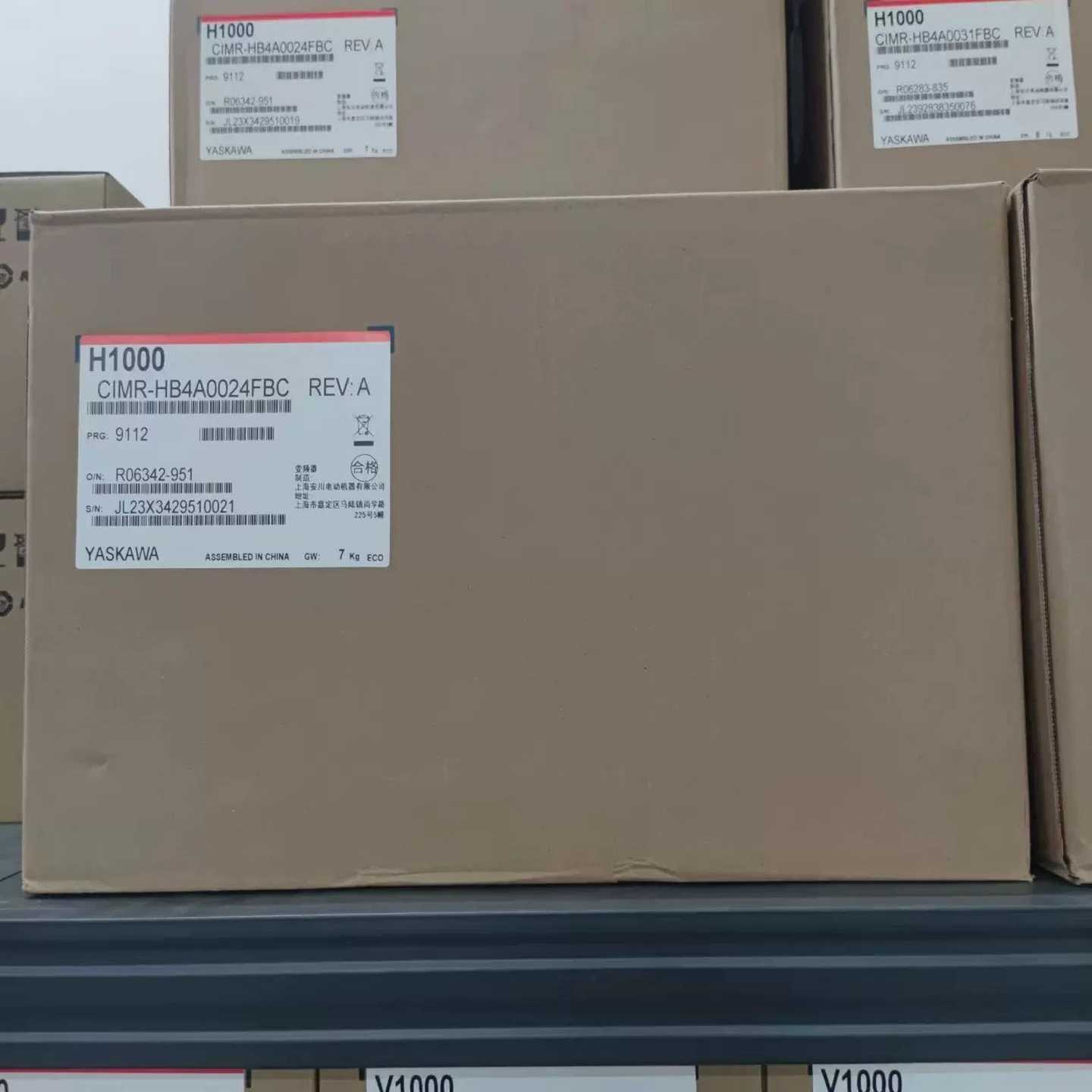 【议价】安川H1000变频器CIMR-HB4A0024FBC/FAA适用