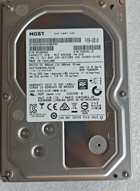 日立 曙光 DS600-G20 6TB 7.2K 12gb-议价