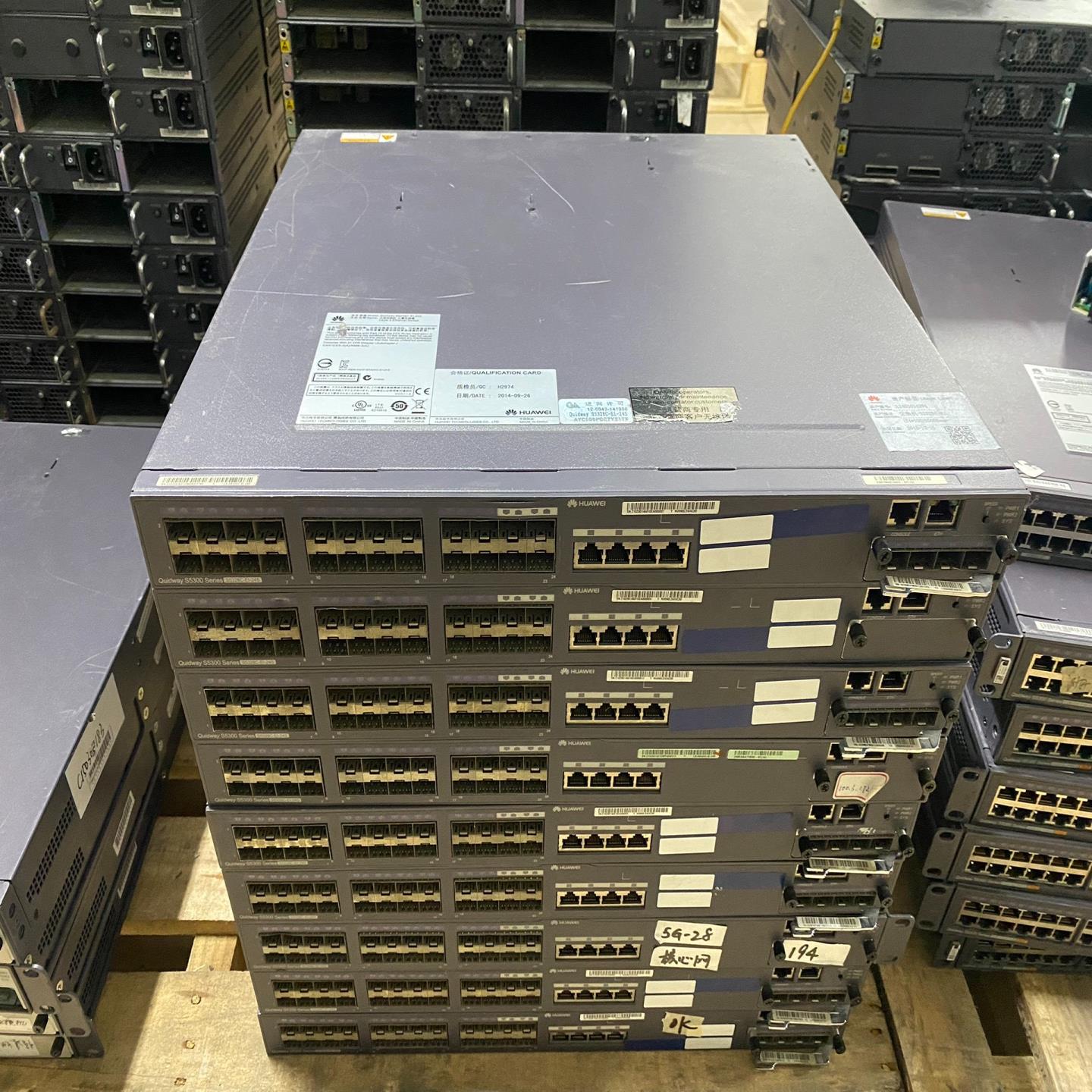 华为 S5328C-EI-24S 三层全光口核心交换机 s5~议价