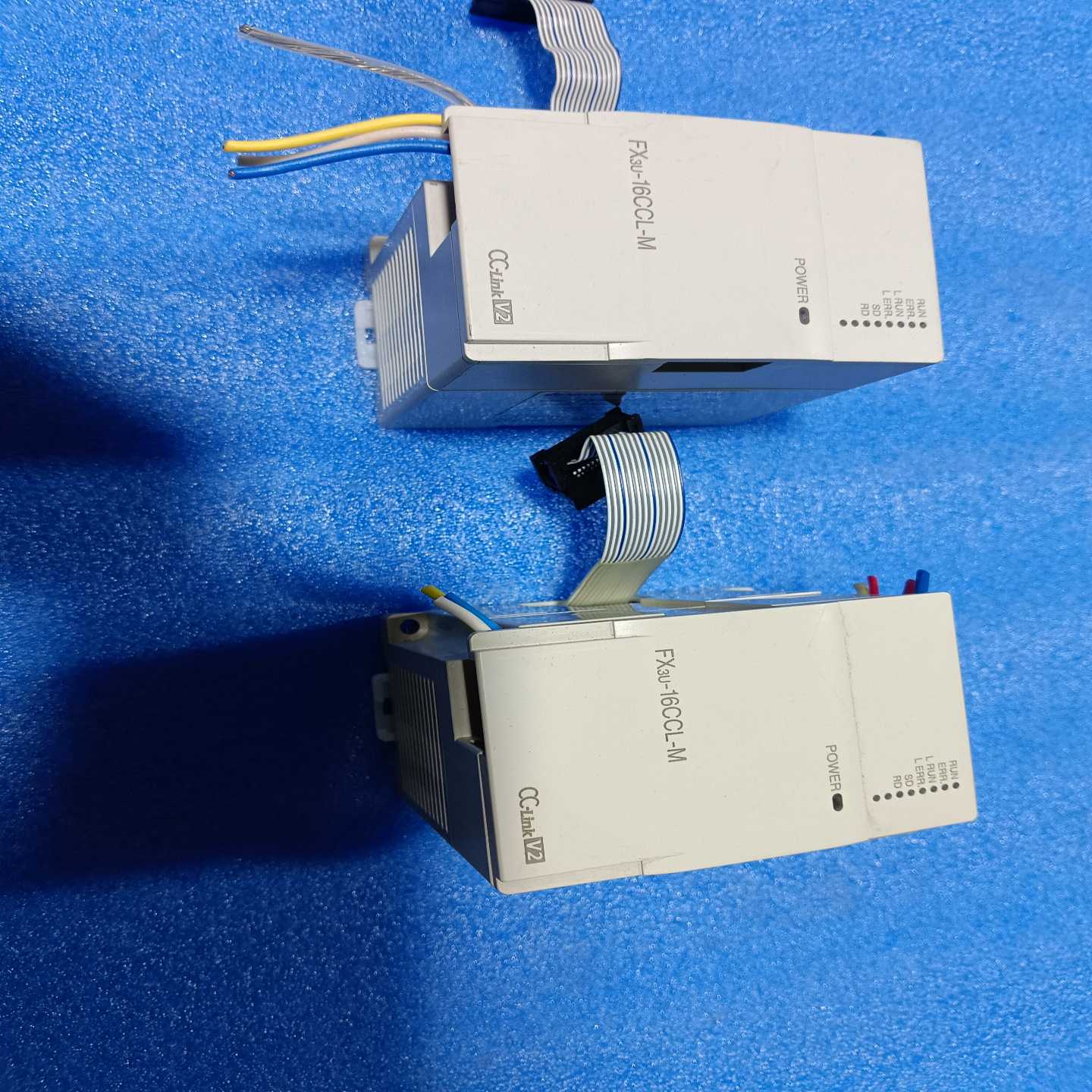 三菱plc，fx3u-16ccl-m，二手拆机实物图，功能正