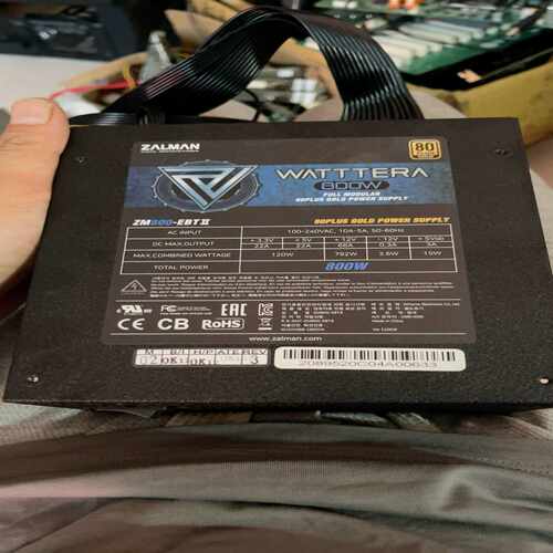 （议价）ZALMAN800W金牌全模组电源台式机电源电脑电源