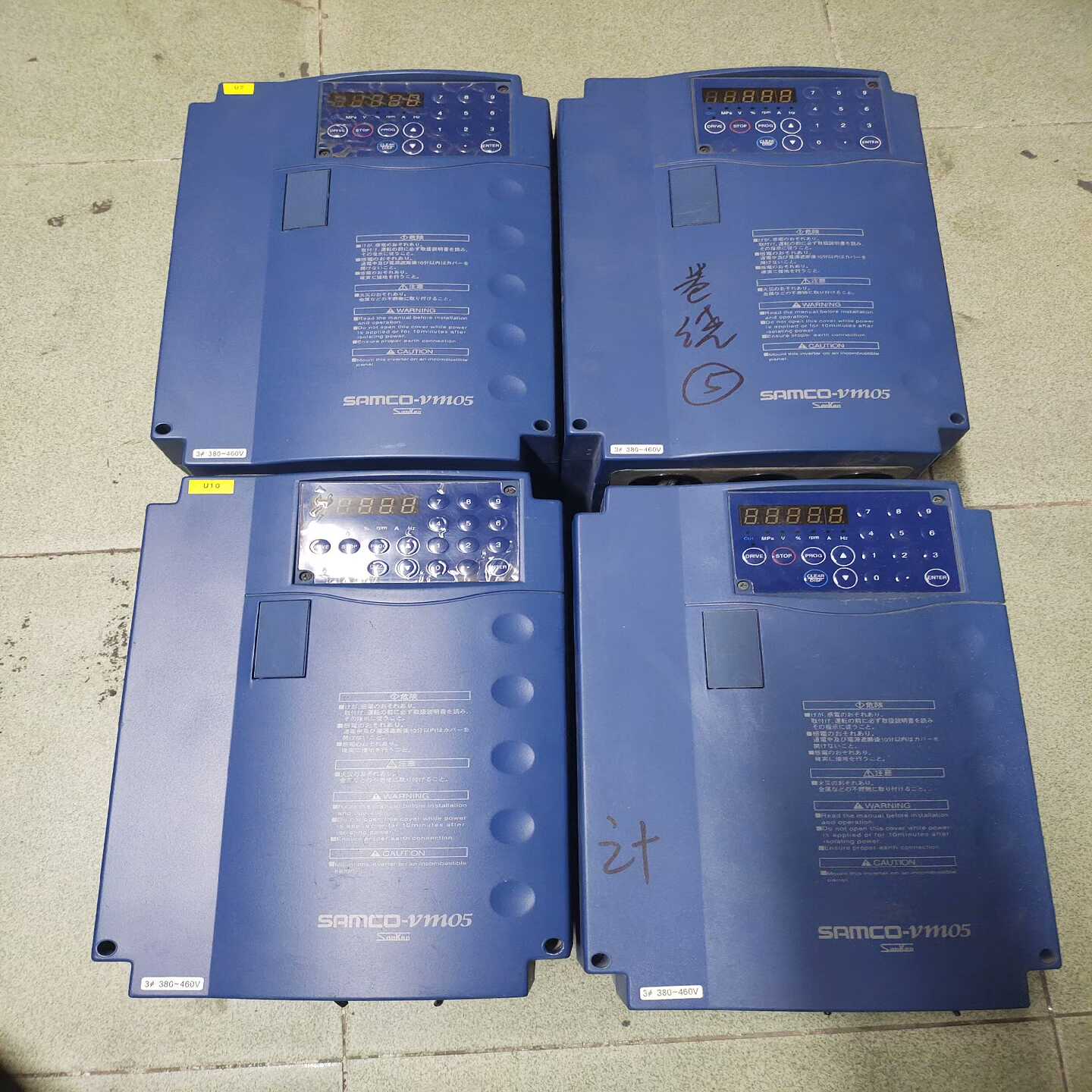 （议价)议价拆机三垦变频器VM05-7k5K现货维修