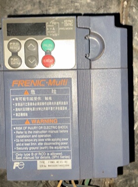 【询价】富士变频器0.4kw380V FRN0.4C1S-4C成色很